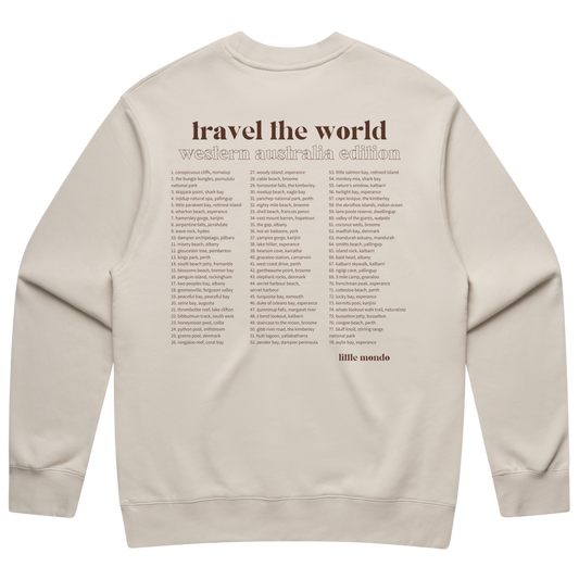 Bone 'Where are we going?' Crew Neck