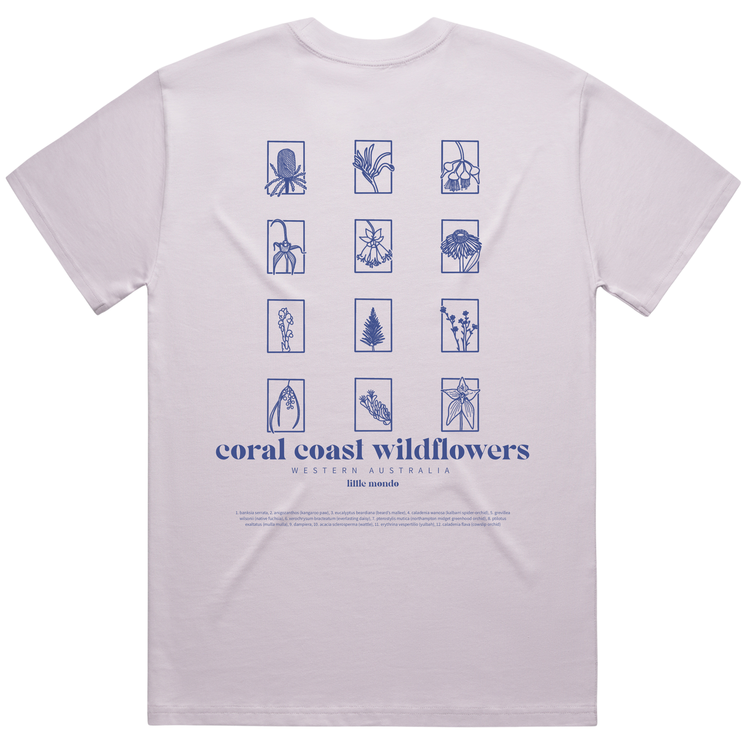 Coral Coast Wildflowers Heavy Weight Shirt