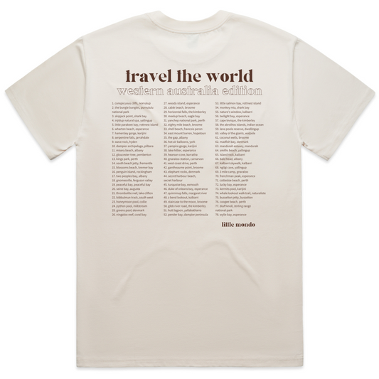 Cream 'Where are we going?' Heavy Weight Shirt