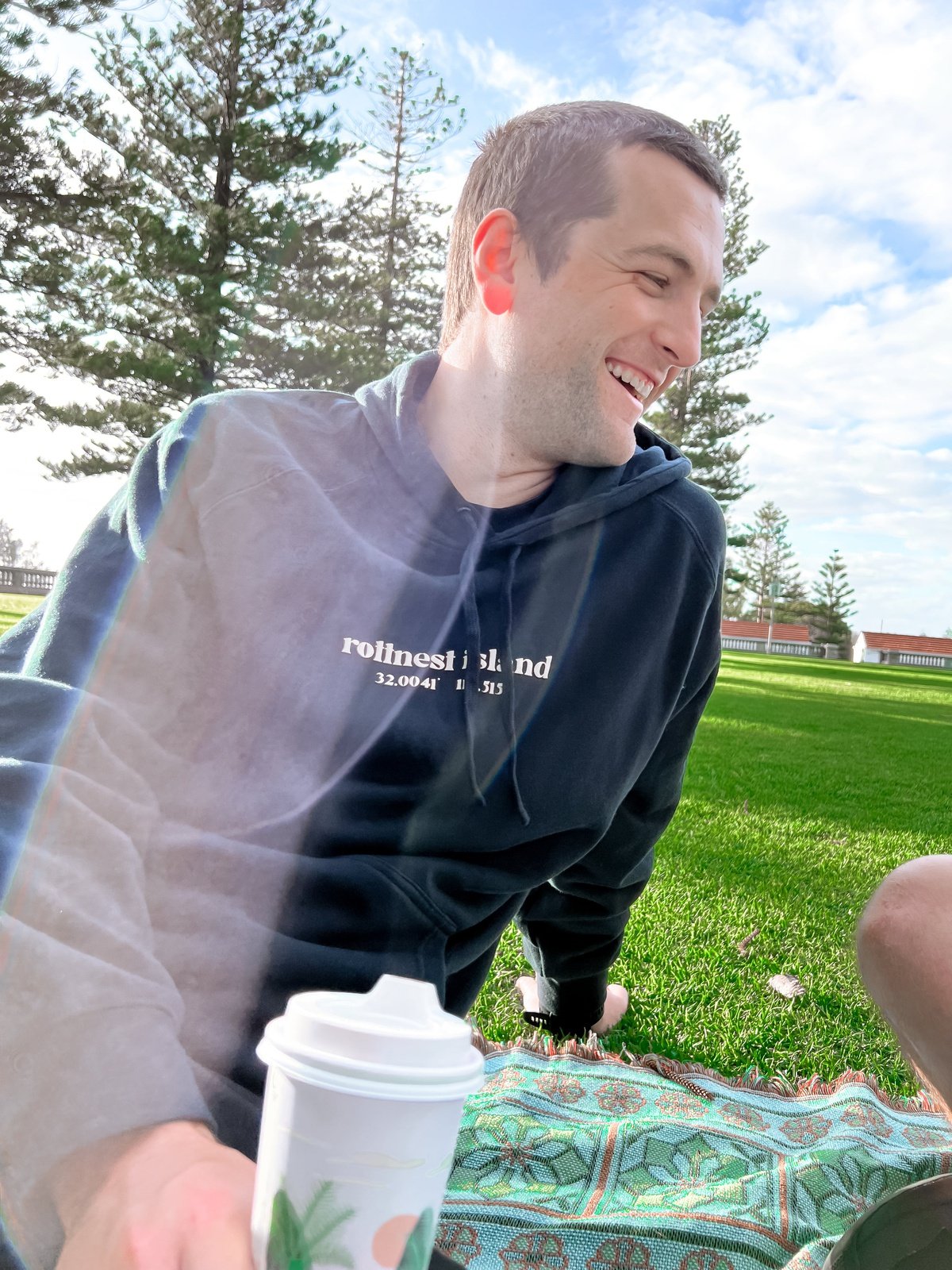 Rottnest Island Puff Print Hoodie