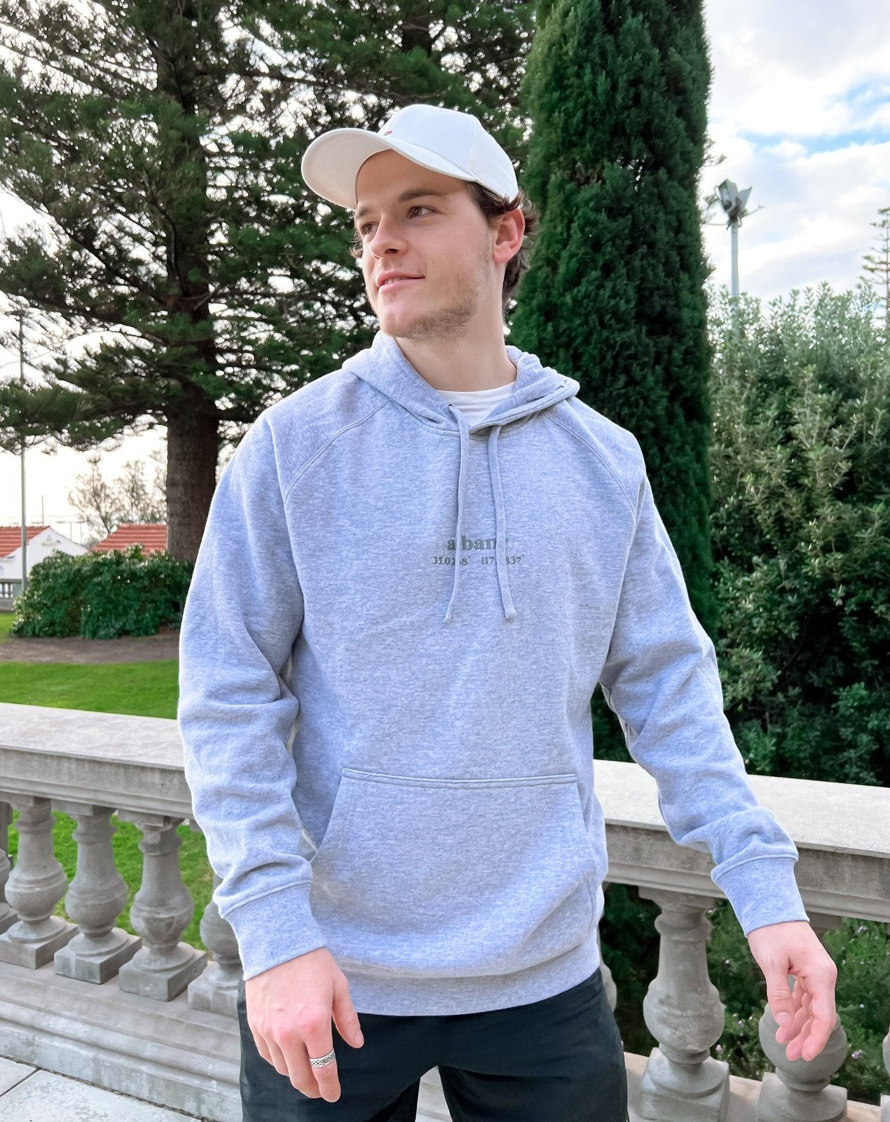 Albany Puff Print Hoodie