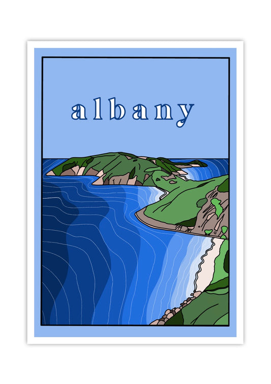 Albany Travel Poster
