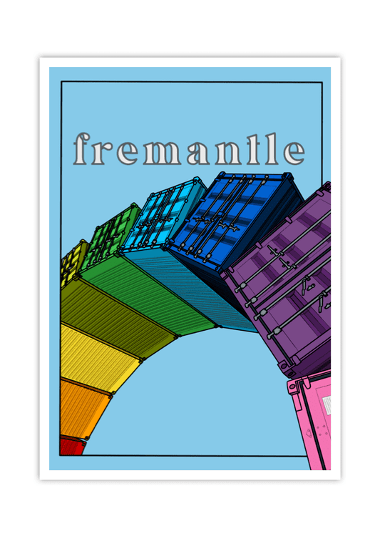 Fremantle Travel Poster - LITTLE MONDO