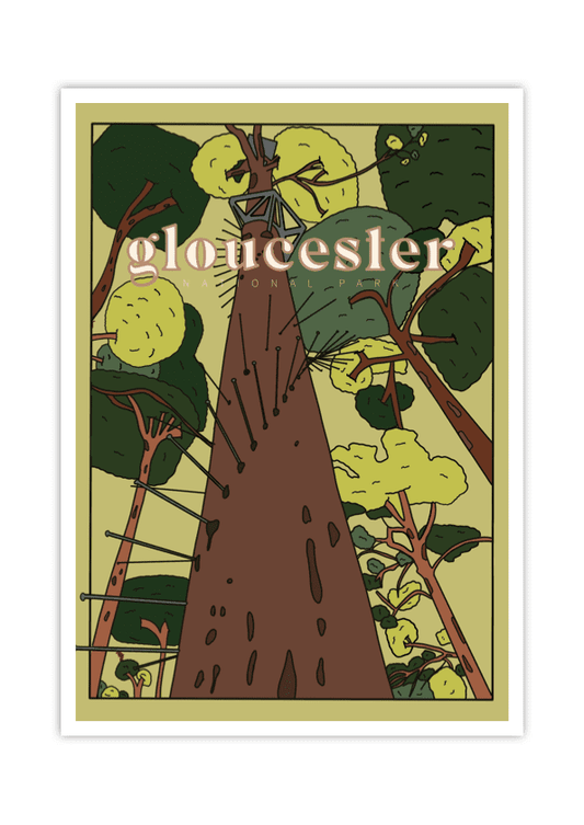Gloucester Travel Poster - LITTLE MONDO